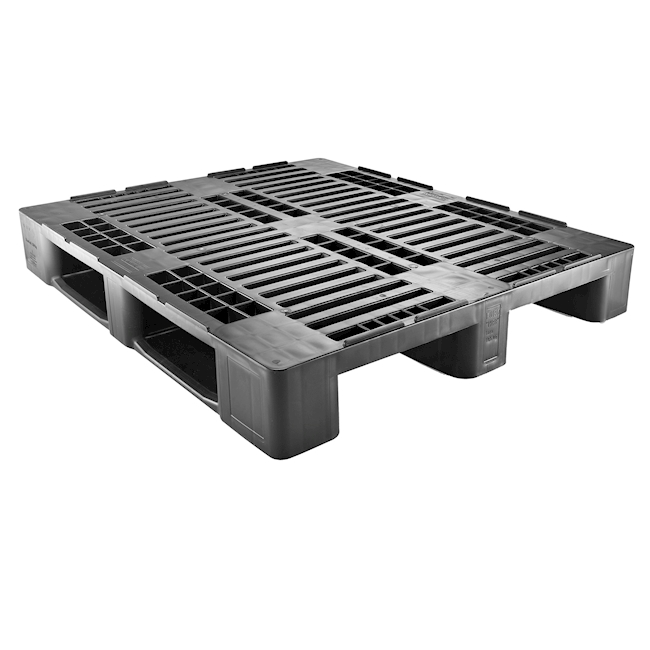 Industrial Pallet H3 ECO, 1200x1000mm, PE-HD